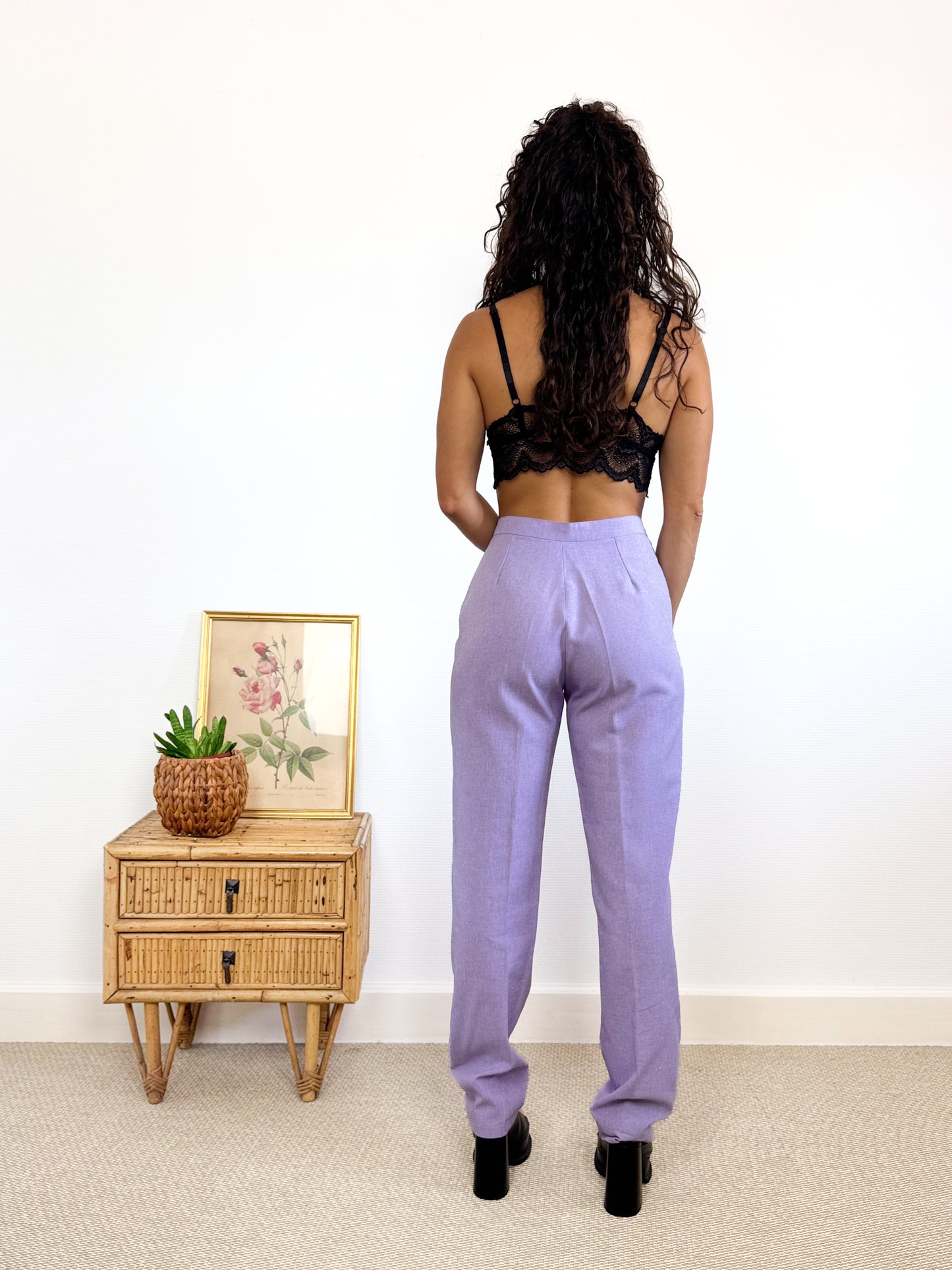 Pantalon violet lilas 90's