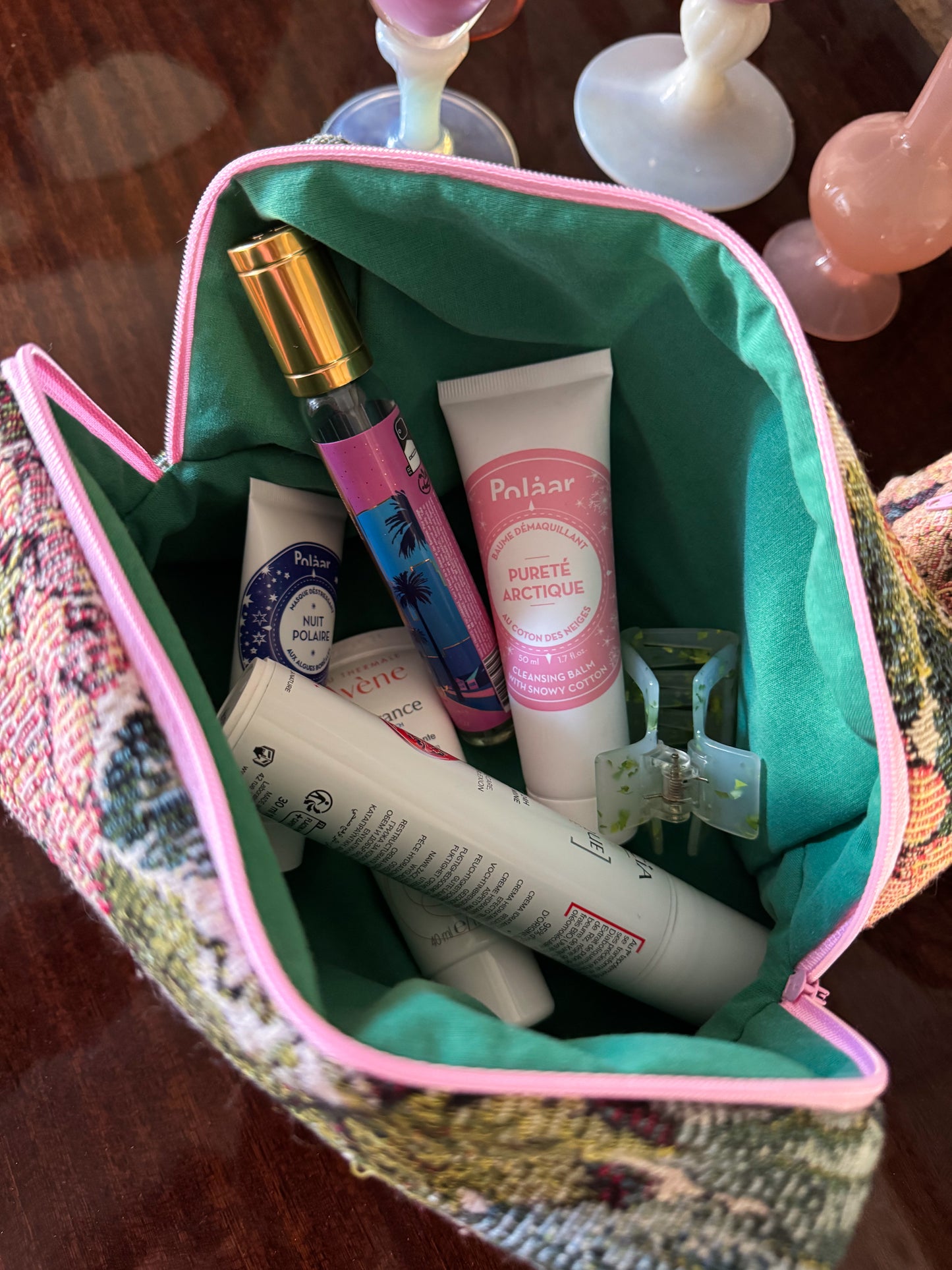 Trousse de toilette Tapisserie fruitée
