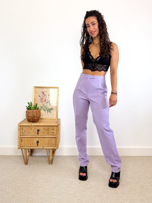 Pantalon violet lilas 90's